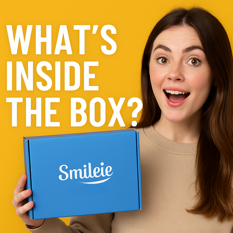 Inside the Smileie Box: What’s Included With Your Clear Aligners