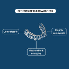 Load image into Gallery viewer, clear and removable Aligners