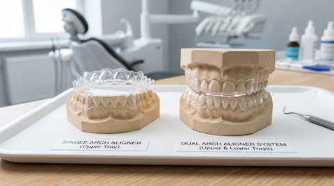 Single Arch vs Dual Arch Aligners: How to Know Which You Actually Need