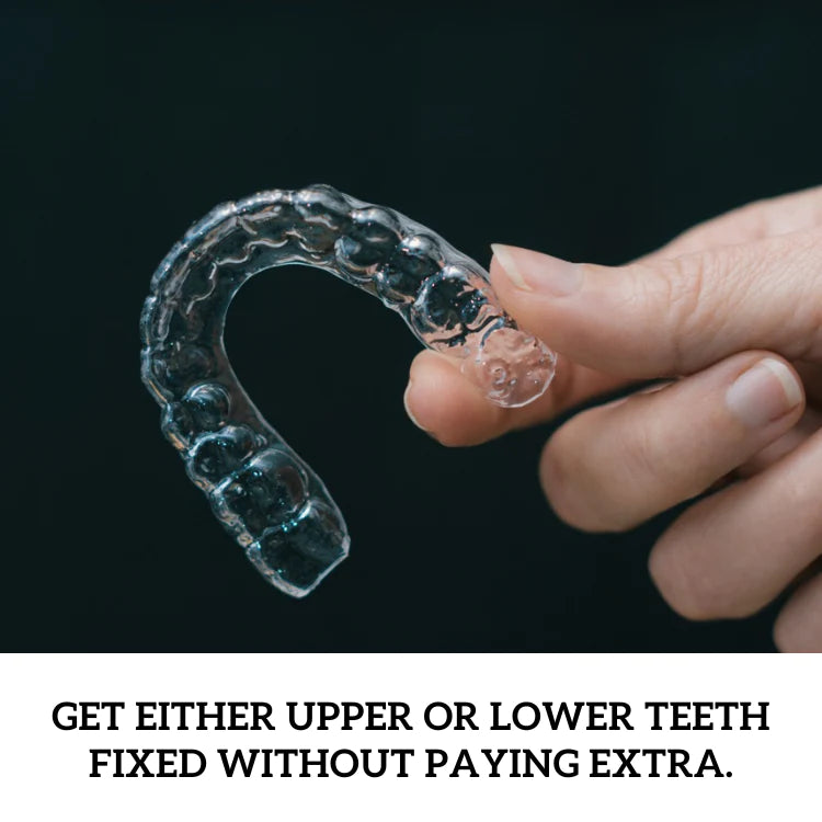 Fix teeth with aligners